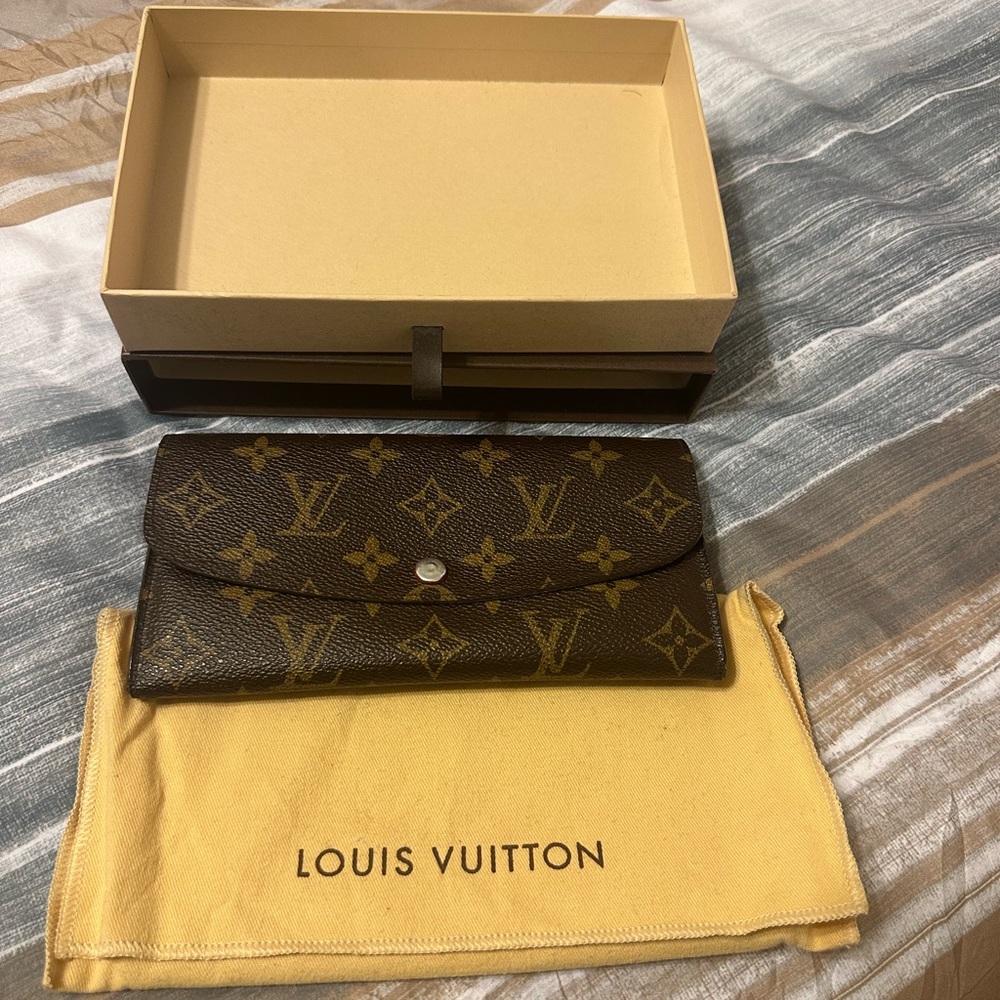 Louis Vuitton Dark Brown Monogram Wallet